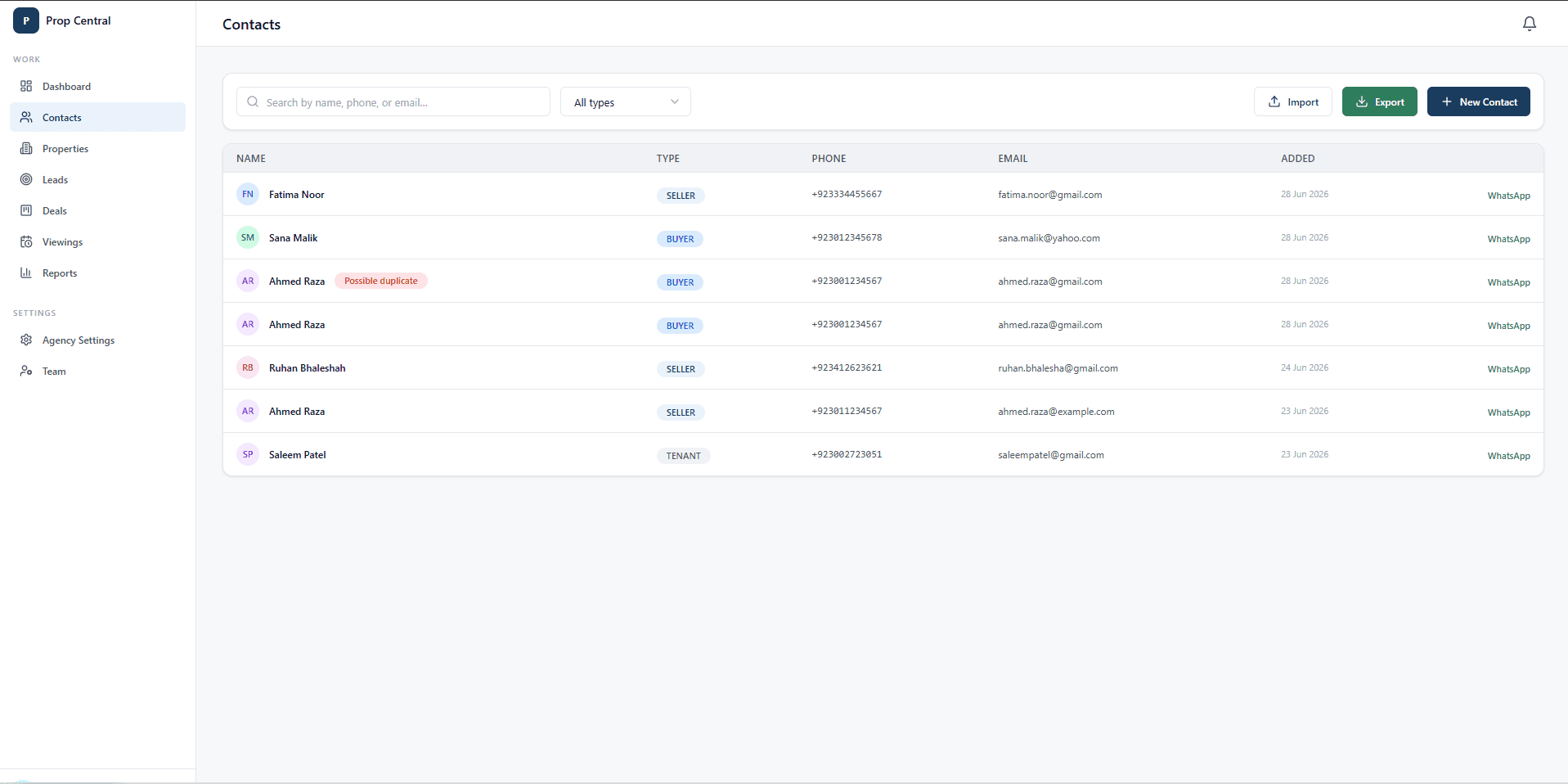 Property Seven - CRM for Real Estate Agencies