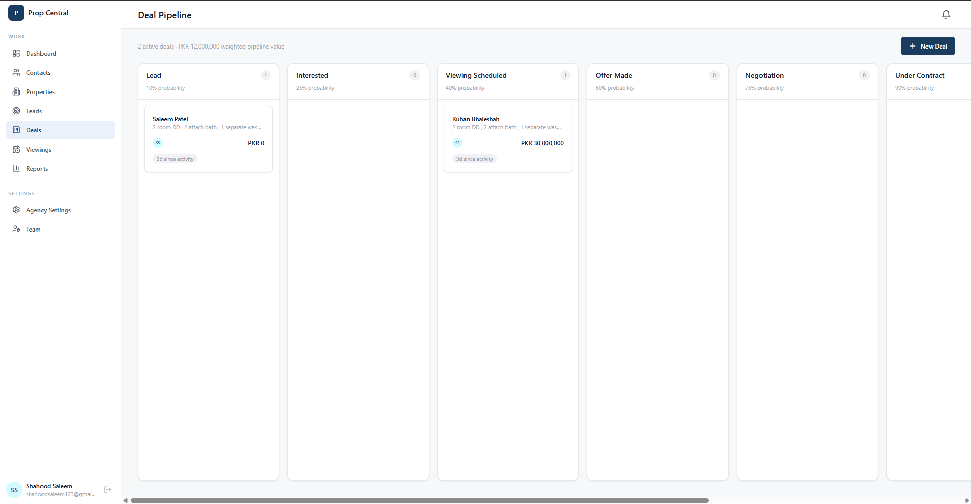 Property Seven - CRM for Real Estate Agencies screenshot 1
